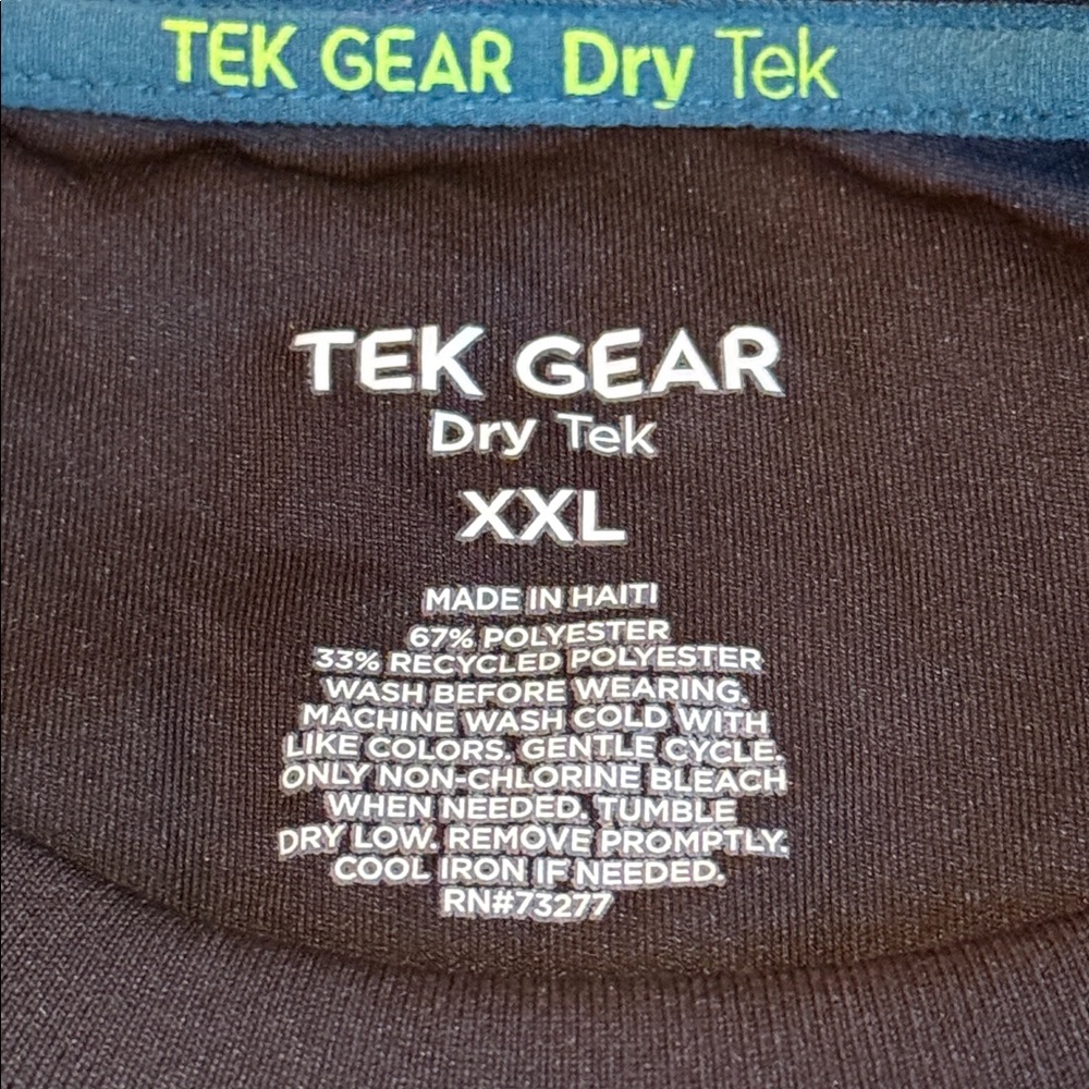 Tek Gear Black Dry Tek Tank Top Mens (XXL) - Picture 5 of 6